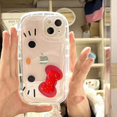 Hello Kitty Red Bow Strap Phone Case